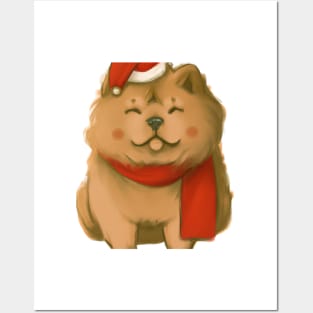 Cute Chow Chow Drawing Posters and Art